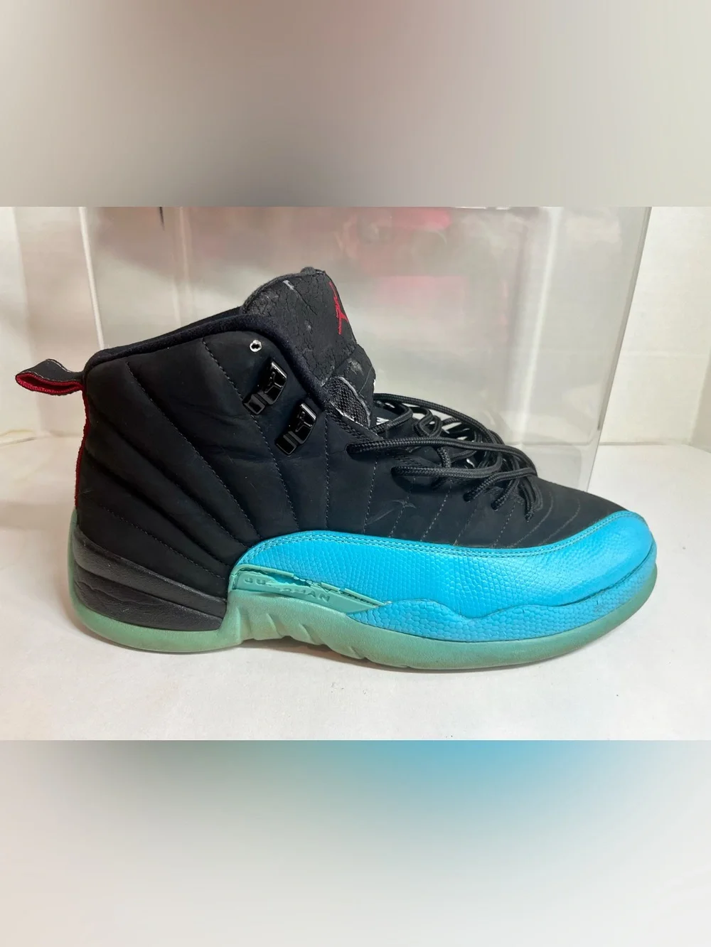 MEN'S VINTAGE 2013 AIR JORDAN RETRO GAMMA BLUE (SIZE 9.5) #13069027
